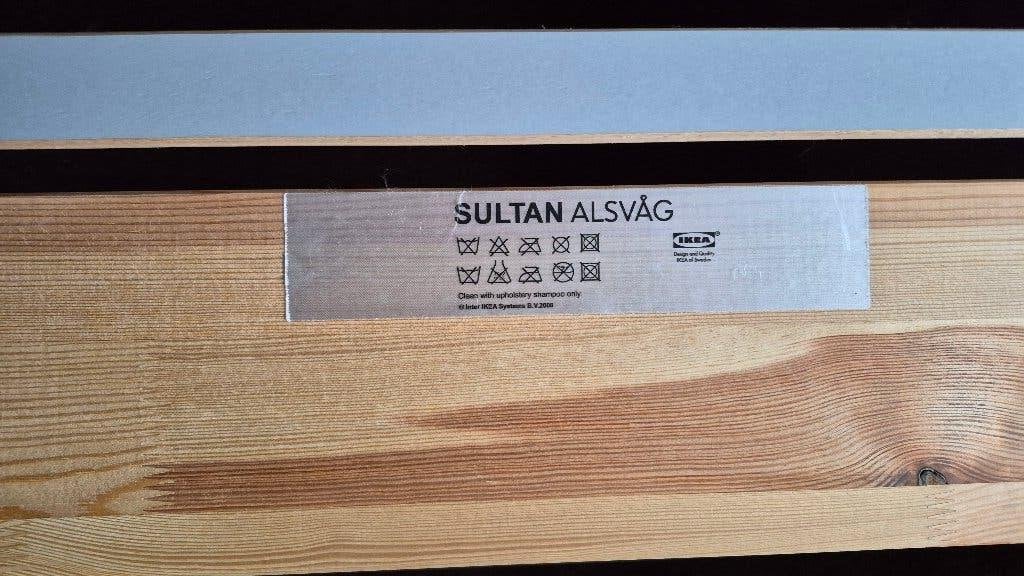 boxspring IKEA Sultan Alsvag, Ophalen, Gebruikt, 90 cm, Eenpersoons