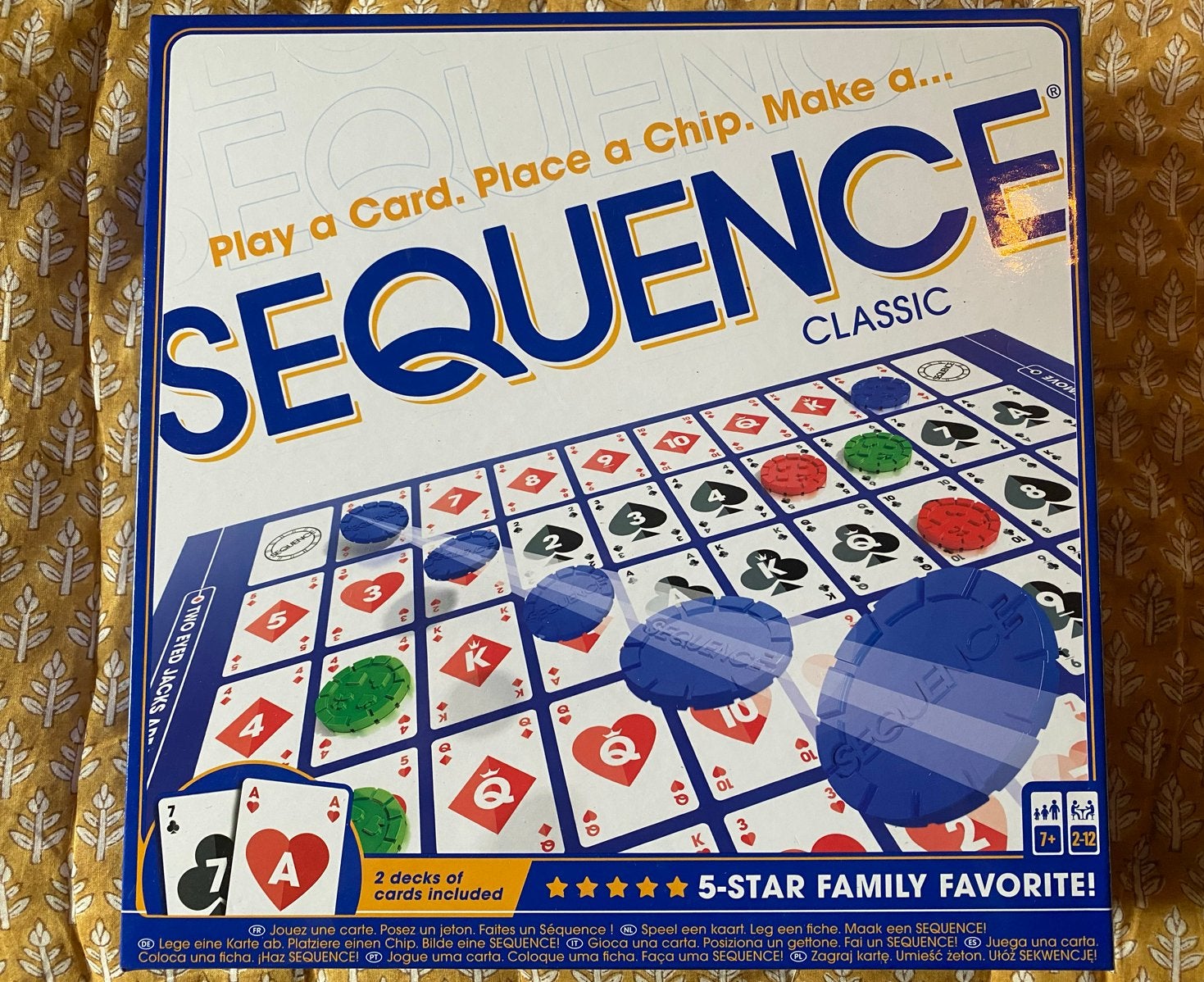 Sequence Bordspel, Vijf spelers of meer, Ophalen, Nieuw