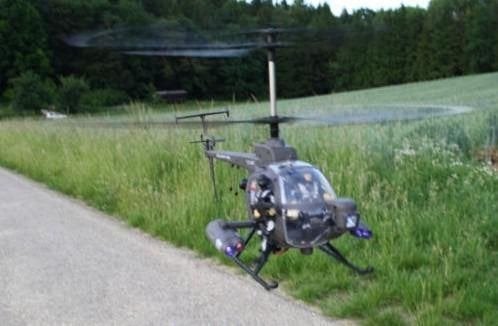 Zeer Gedetailleerde Hughes MD500 Defender R/C Helikopter RTF, Hobby en Vrije tijd, Ophalen of Verzenden, Nieuw, Elektro, RTF (Ready to Fly)