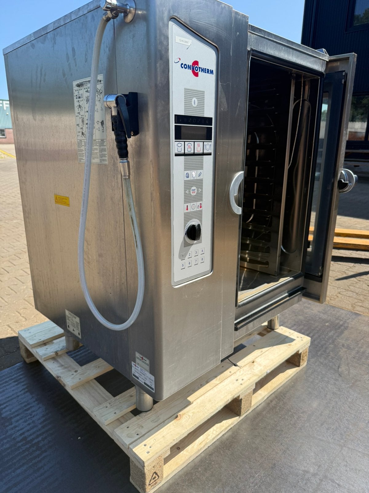 2x Convotherm combisteamer OEB 10.10 & OES 6.10, Ophalen, Ovens, Magnetrons en Steamers