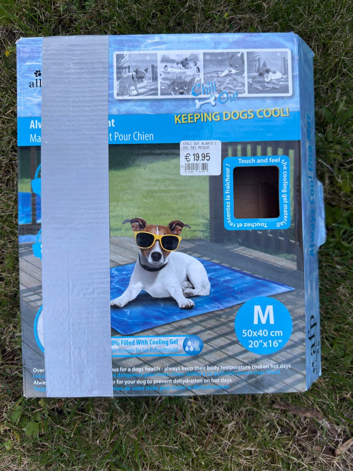 Mand, tent en koelmat voor kleine hond, Verzenden, Zo goed als nieuw