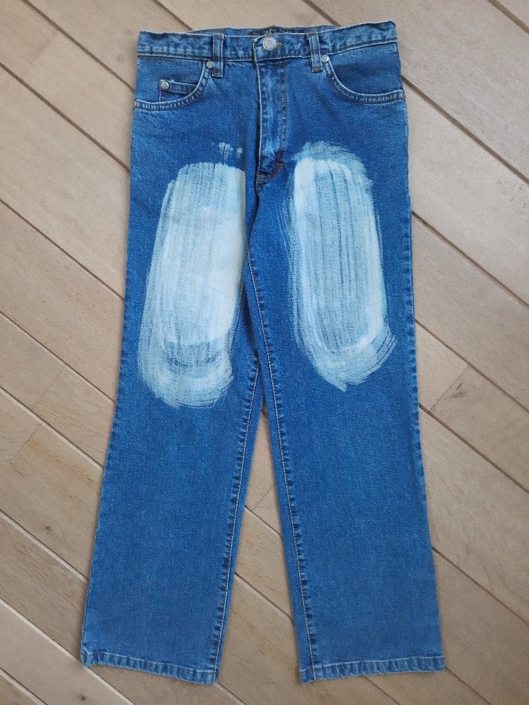 MISS CHER spijkerbroek maat 36, Blauw, Ophalen of Verzenden, Zo goed als nieuw, W28 - W29 (confectie 36)