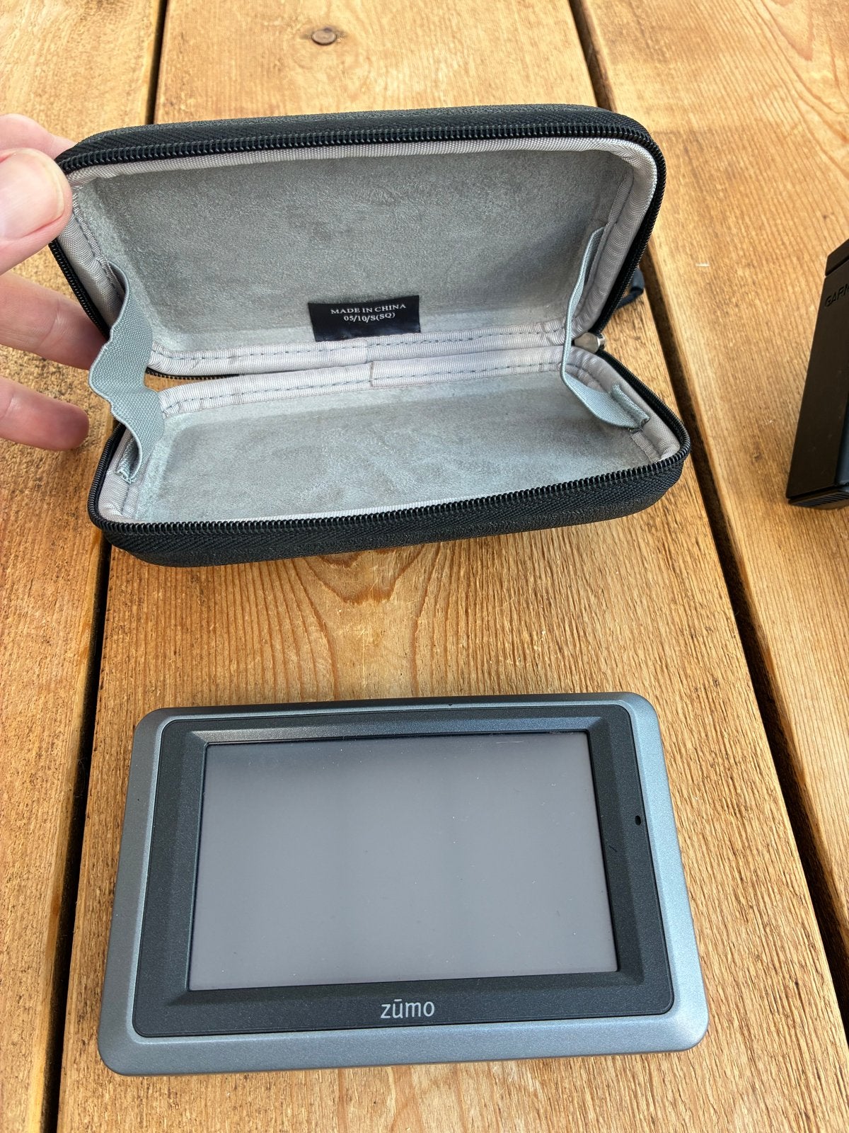 Garmin Zumo navigatiesysteem met accessoires voor motoren, Ophalen of Verzenden, Gebruikt