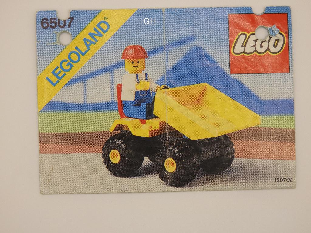 Lego 6507 Vintage Mini Dumper, Compleet, Gebruikt, Lego, Ophalen of Verzenden