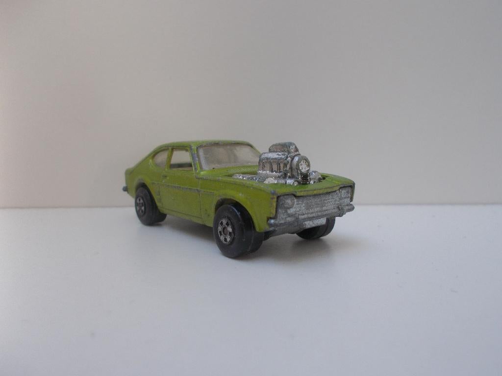 6348 Ford Capri Hot Rocker Lesney Matchbox Rolamatics No 67, Ophalen of Verzenden, Gebruikt, Auto