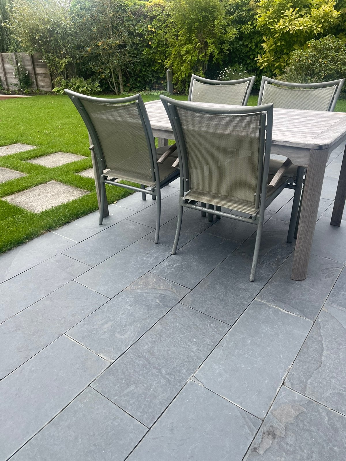 8 Hartman tuinstoelen, Tuin en Terras, Ophalen, Gebruikt, Aluminium