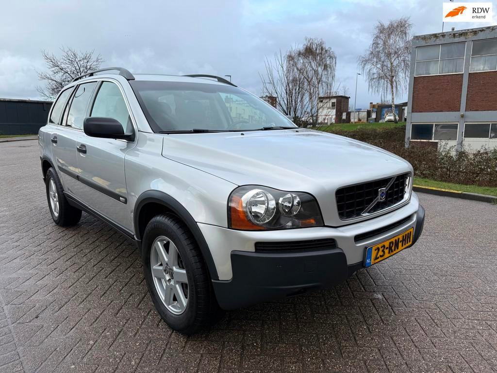 Volvo XC90 2.5 T Exclusive_OPENDAK_LEER_CARPLAY!_NETTE AUTO, Auto's, Gebruikt, 1928 kg, Traction-control, 2521 cc