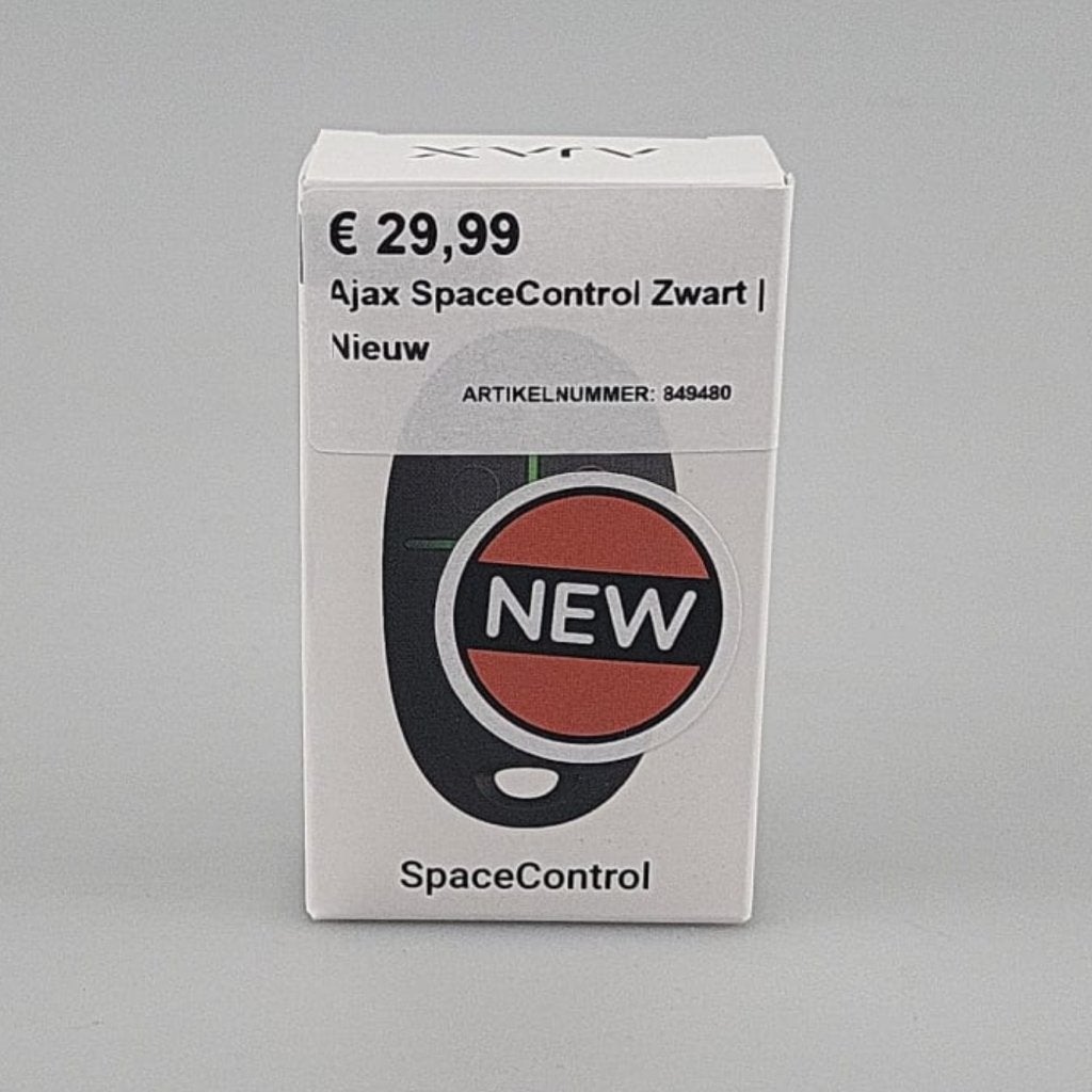 Ajax SpaceControl Zwart | Nieuw, Flex Ltd., Nieuw, https://flex.com/contact-us, Nobelstraat 10, 5807 GA Oostrum LB, Limburg, Nederland