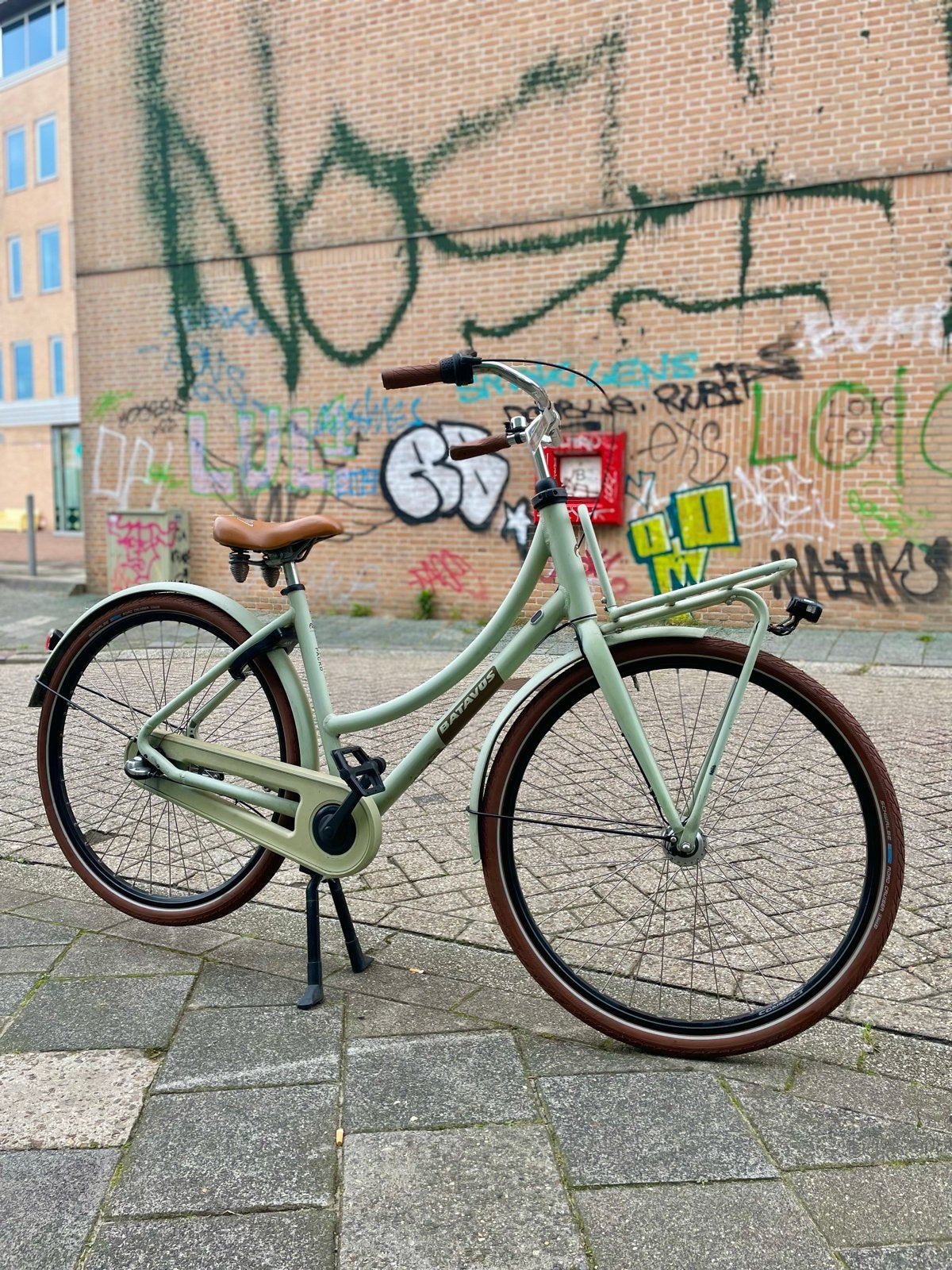 Batavus Packd Damesfiets - 3 versnellingen, naafdynamo, Ophalen, Gebruikt