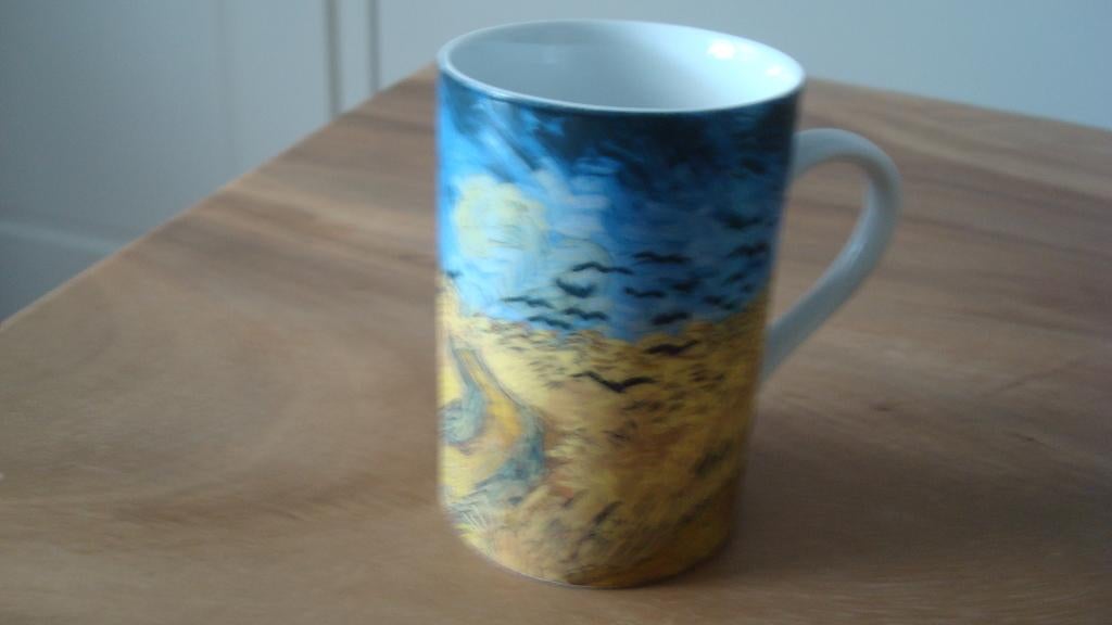 porseleinen bekers museum Gogh, Ophalen of Verzenden, Zo goed als nieuw, Overige stijlen, Kop(pen) en/of Schotel(s)