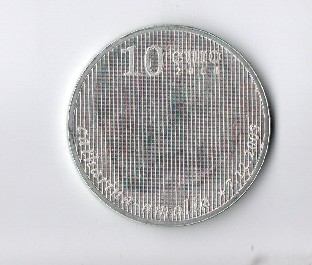 10 Euro 2004 Geboorte munt, Verzenden, Koningin Beatrix, Euro's, Zilver