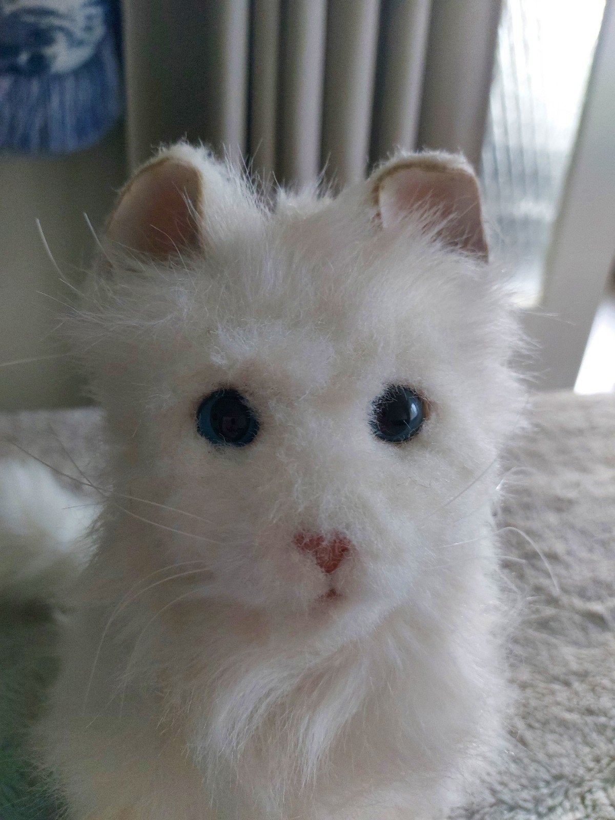 lieve Fur Real witte robot poes, Ophalen, Overige merken, Interactief, Wit