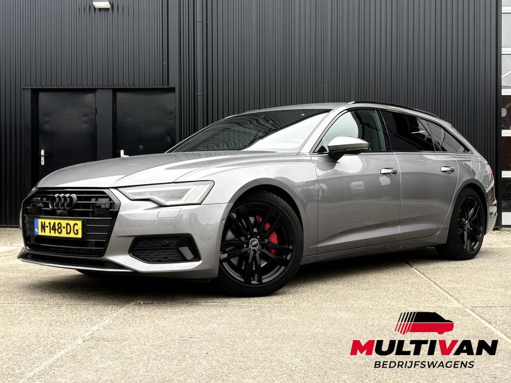 Audi A6 Avant 50 TDI QUATTRO SPORT S LINE LEDER | TREKHAAK |, Auto's, Automaat, Stof, Gebruikt, Diesel