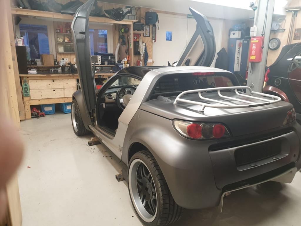 Smart Roadster 0.7 60KW AUT 2003 Grijs prijs verlaagd!!!