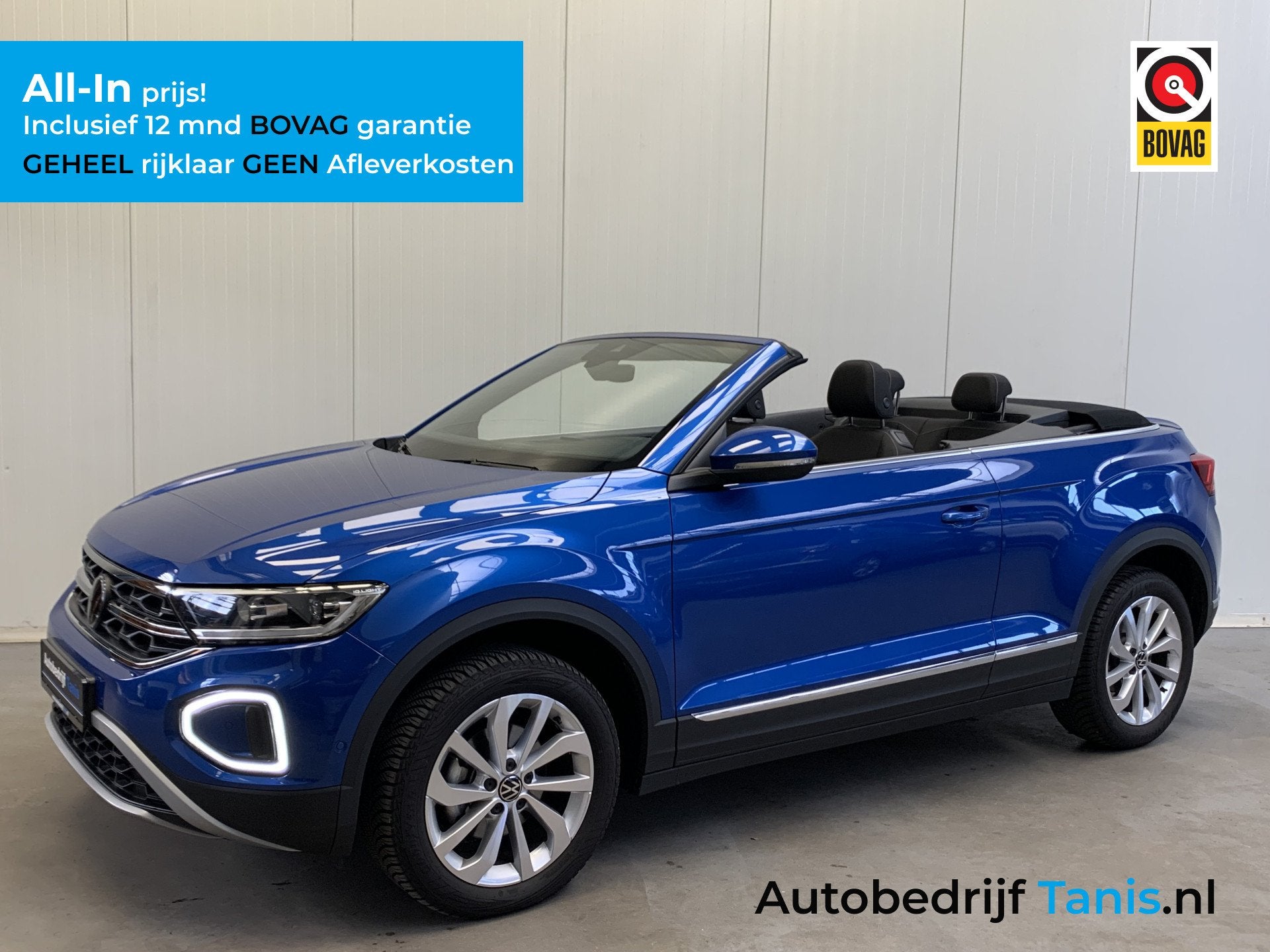 Volkswagen T-Roc Cabrio 1.0 TSI Style DIGITAL COCKPIT-NAVI-E, Auto's, Volkswagen, Voorwielaandrijving, Stof, Gebruikt, Euro 6