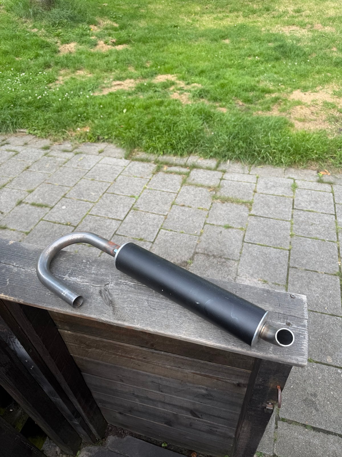 DDL Einddemper 55 Slag Uitlaat, Ophalen of Verzenden, Gebruikt, Uitlaat