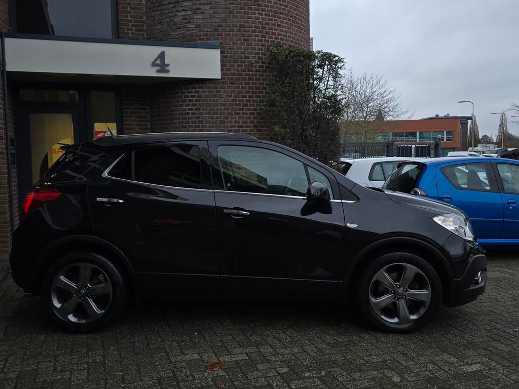 Opel Mokka 1.4 T Cosmo Nap |Camera |Navi |Automaat, 15 km/l, Gebruikt, Zwart, Origineel Nederlands