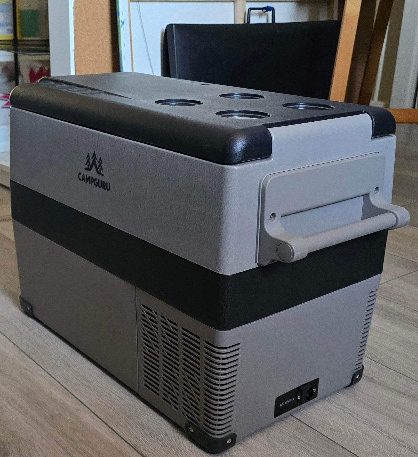 Koelbox Campguru 42 Liter, Caravans en Kamperen, Koelboxen, Zo goed als nieuw, Koelbox, Elektrisch, Ophalen