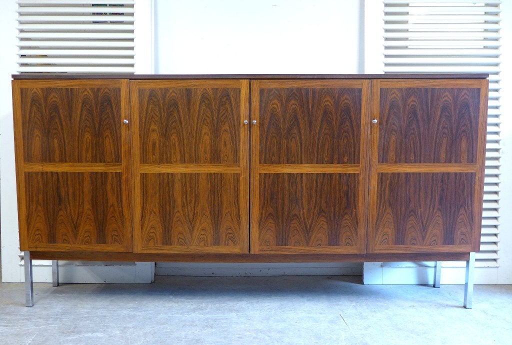 Vintage Dressoir Palissander Hout Mid-Century Modern, Huis en Inrichting, Kasten | Wandmeubels, 150 tot 200 cm, Onbekend, Zo goed als nieuw