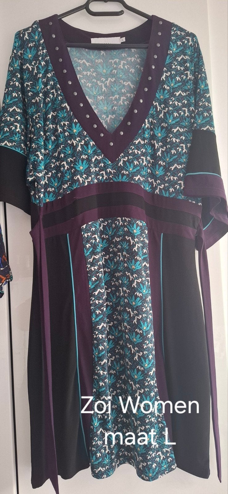 Zoi Women Jurk Maat L, Zoi Women, Ophalen of Verzenden, Zo goed als nieuw, Maat 42/44 (L)