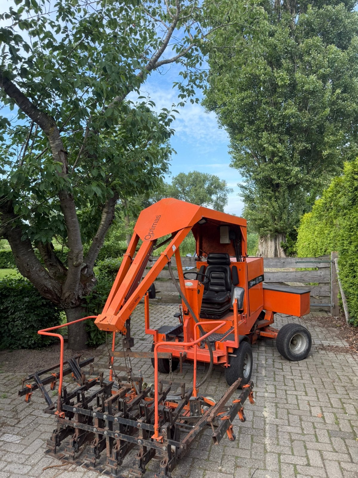Optimas straat legmachine, Ophalen, Overige typen