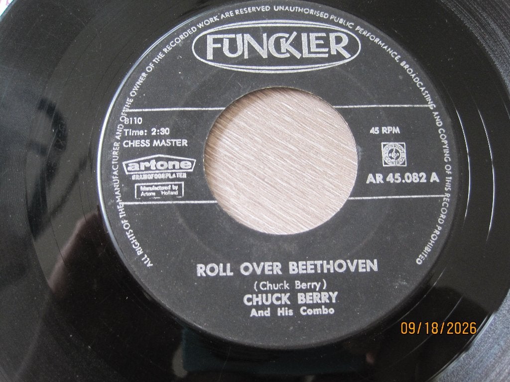 Chuck Berry  -  Roll over beethoven, 7 inch, Ophalen of Verzenden, Zo goed als nieuw, Overige typen