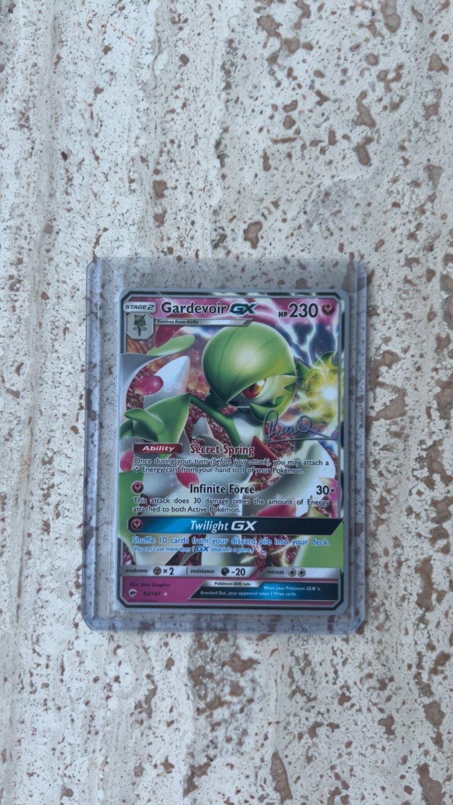 Gardevoir gx, Ophalen of Verzenden, Zo goed als nieuw