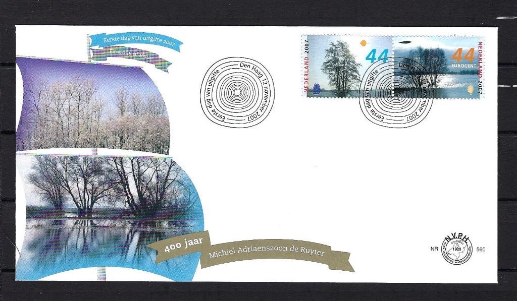 FDC NVPH E560 onbeschreven, Ophalen of Verzenden, Onbeschreven, Nederland