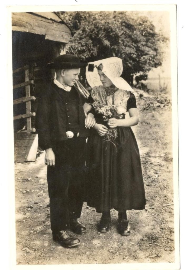 Zeeland klederdracht Zuid-Beveland  1930, Verzenden, 1920 tot 1940, Gelopen, Zeeland