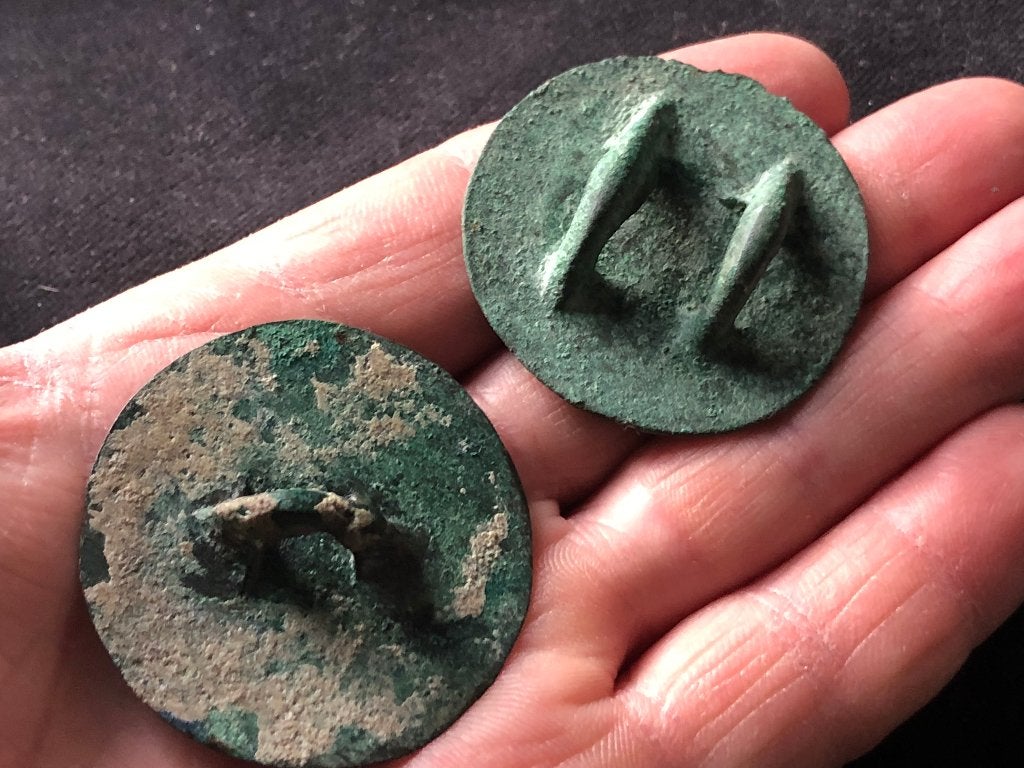 ROMEINSE riem gespen voor PAARDEN brons Bodemvondst intact!, Antiek en Kunst, Antiek | Koper en Brons, Ophalen of Verzenden, Brons