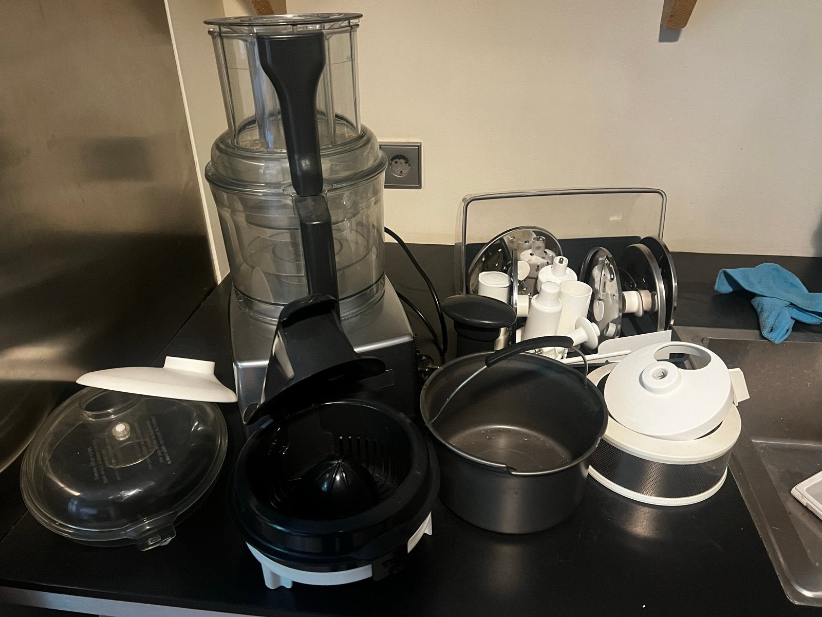 Magimix Cuisine Systeme 5200 XL Foodprocessor, Ophalen, Gebruikt, Vaatwasserbestendig, 3 snelheden of meer