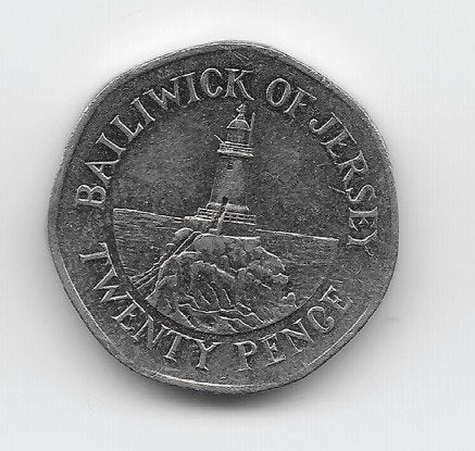 Jersey 20 pence 2012 KM# 107, Verzenden, Overige landen, Losse munt
