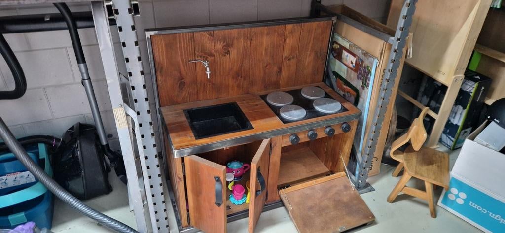 Houten speelkeuken, Ophalen, Gebruikt