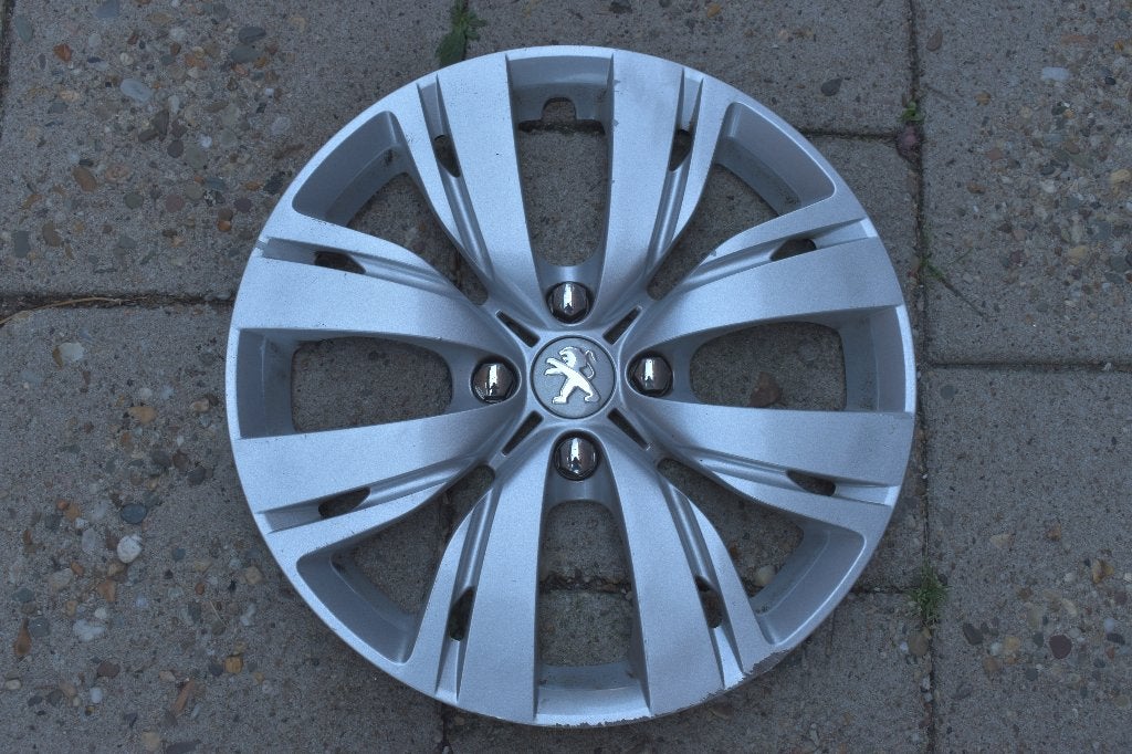 1 losse originele wieldop Peugeot 208 15 inch (Model 2), Ophalen of Verzenden, Gebruikt
