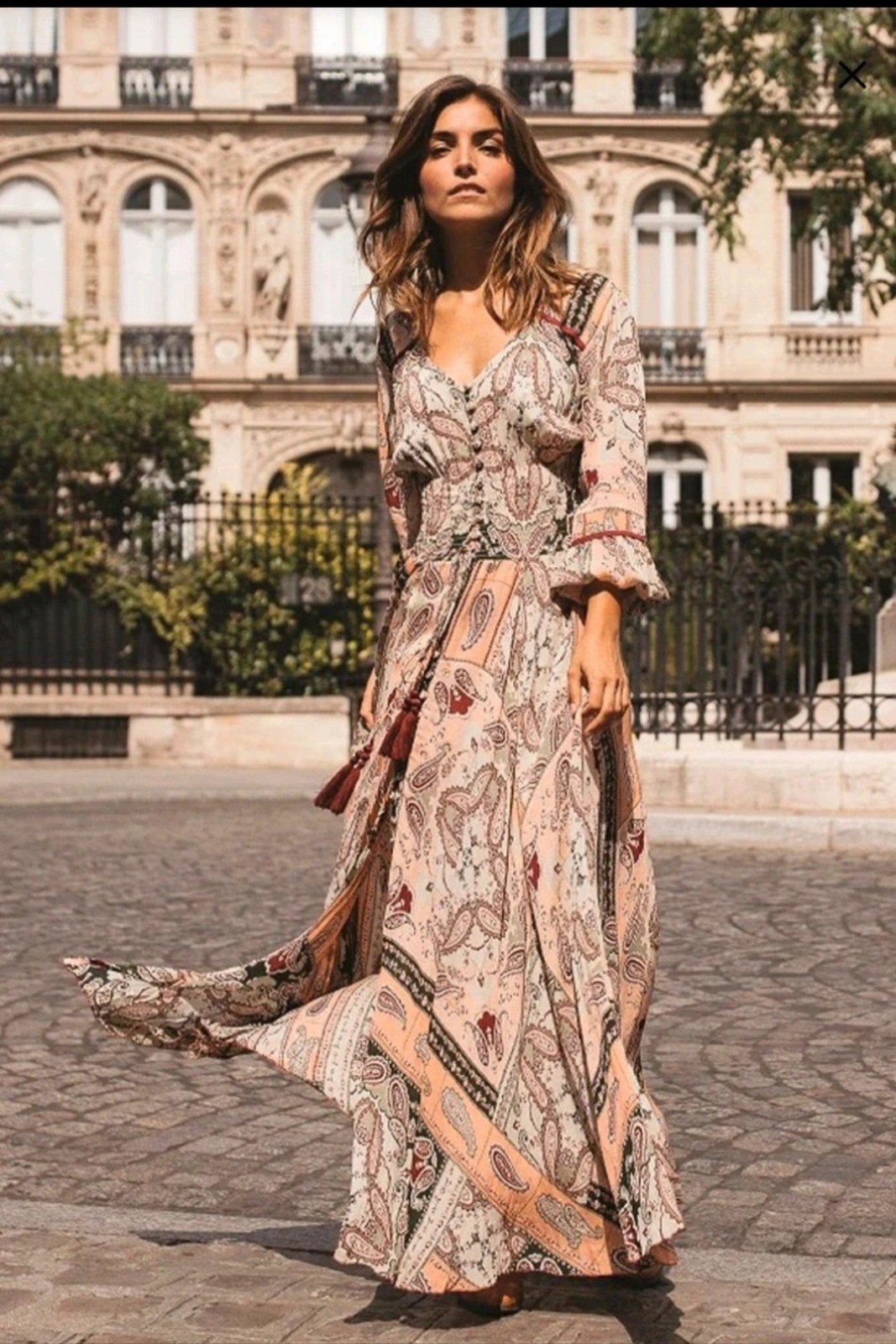 Miss june, nieuw  Maat 36 - 42 maxi jurk, Maat 38/40 (M), Meerkleurig, Nieuw, Ophalen of Verzenden