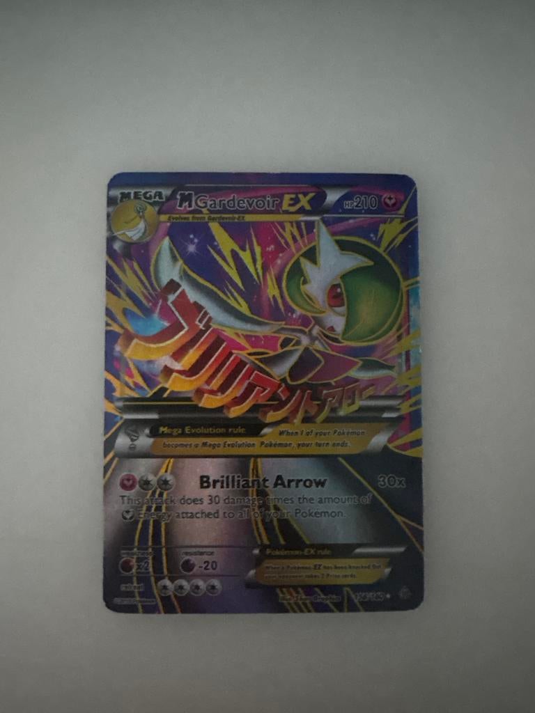 MGardevoir EX #156 Pokémon kaart - Bijna perfecte staat!, Verzenden, Zo goed als nieuw, Losse kaart, Foil