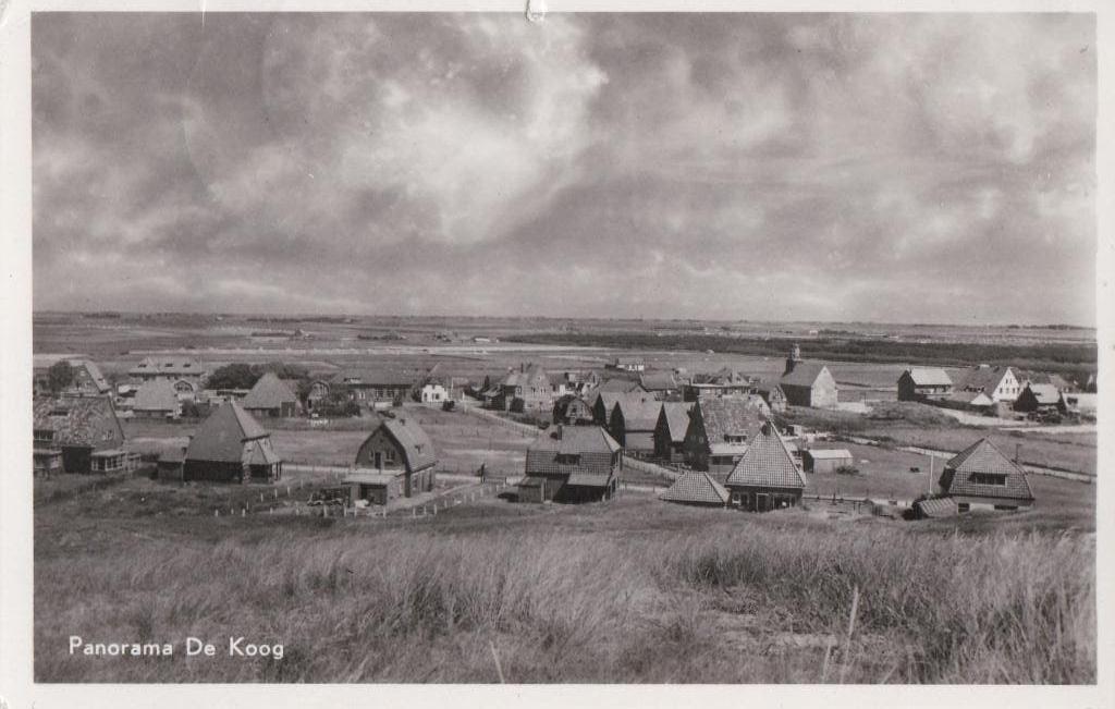 de Koog panorama 1950, Ophalen of Verzenden, Voor 1920, Noord-Brabant