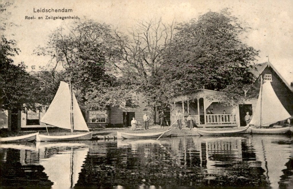 Leidschendam Roei- e Zeilgelegenheid # 76, Verzenden, Voor 1920, Gelopen, Zuid-Holland
