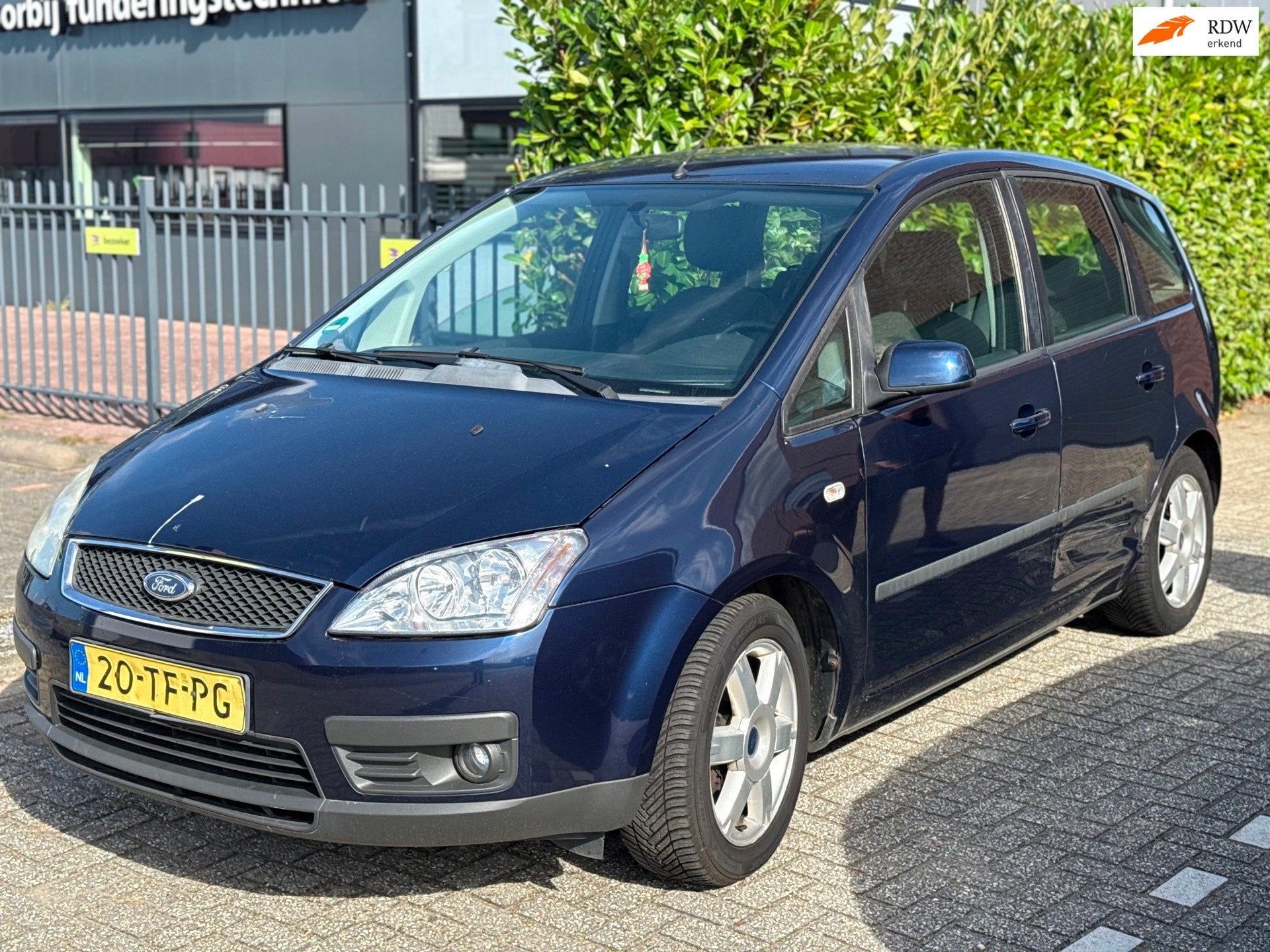 Ford Focus C-Max 1.8-16V Futura|Airco|Apk|Trekhaak, Auto's, Voorwielaandrijving, 125 pk, Gebruikt, 4 cilinders