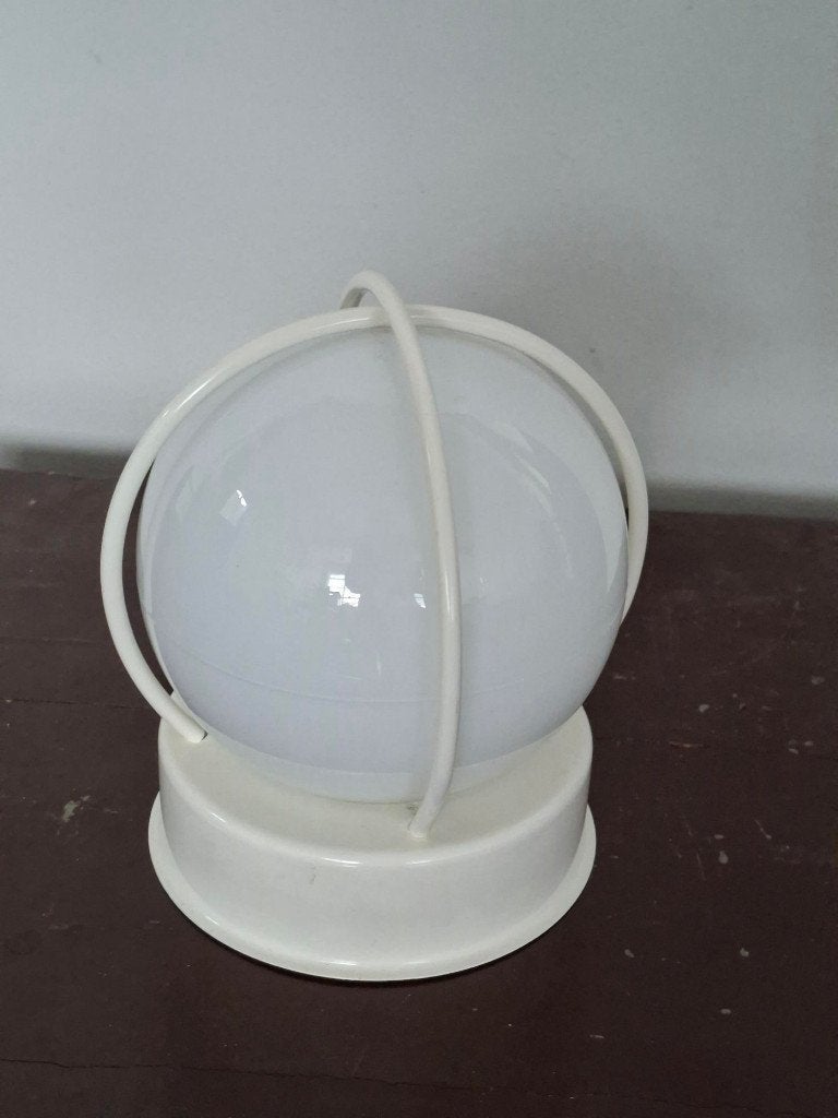 IKEA Design Classic plafonniere T404 Model Periskop jaren 80, Huis en Inrichting, Gebruikt, 18 cm, Wit, Plafondlamp
