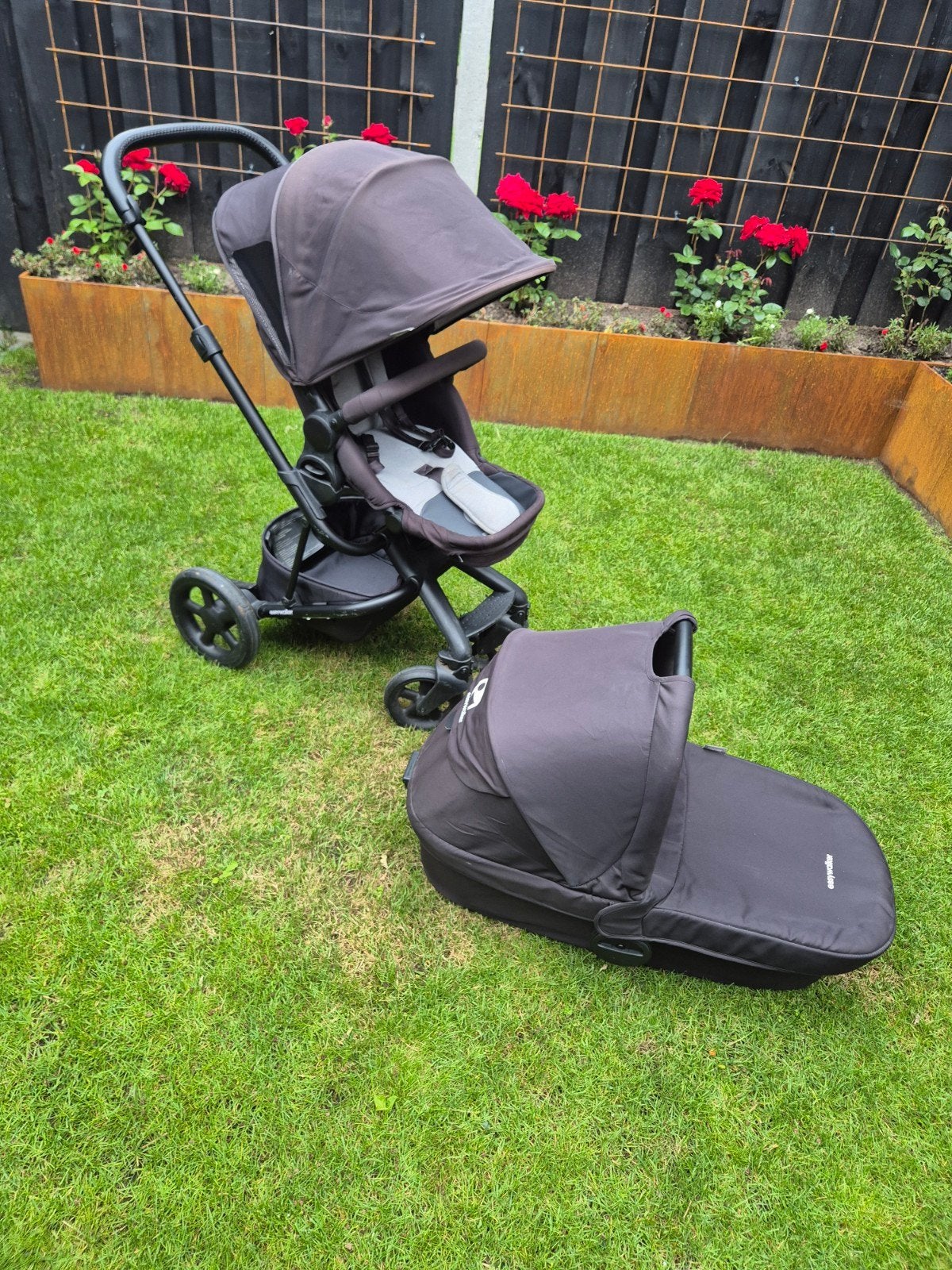 Easy walker harvey kinderwagen met wieg, Ophalen of Verzenden, Overige merken