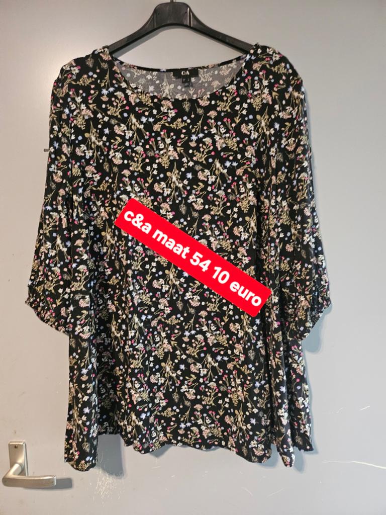 Maat 54, Kleding | Dames, Grote Maten, Ophalen of Verzenden, Zo goed als nieuw, Zwart, Broek of Spijkerbroek