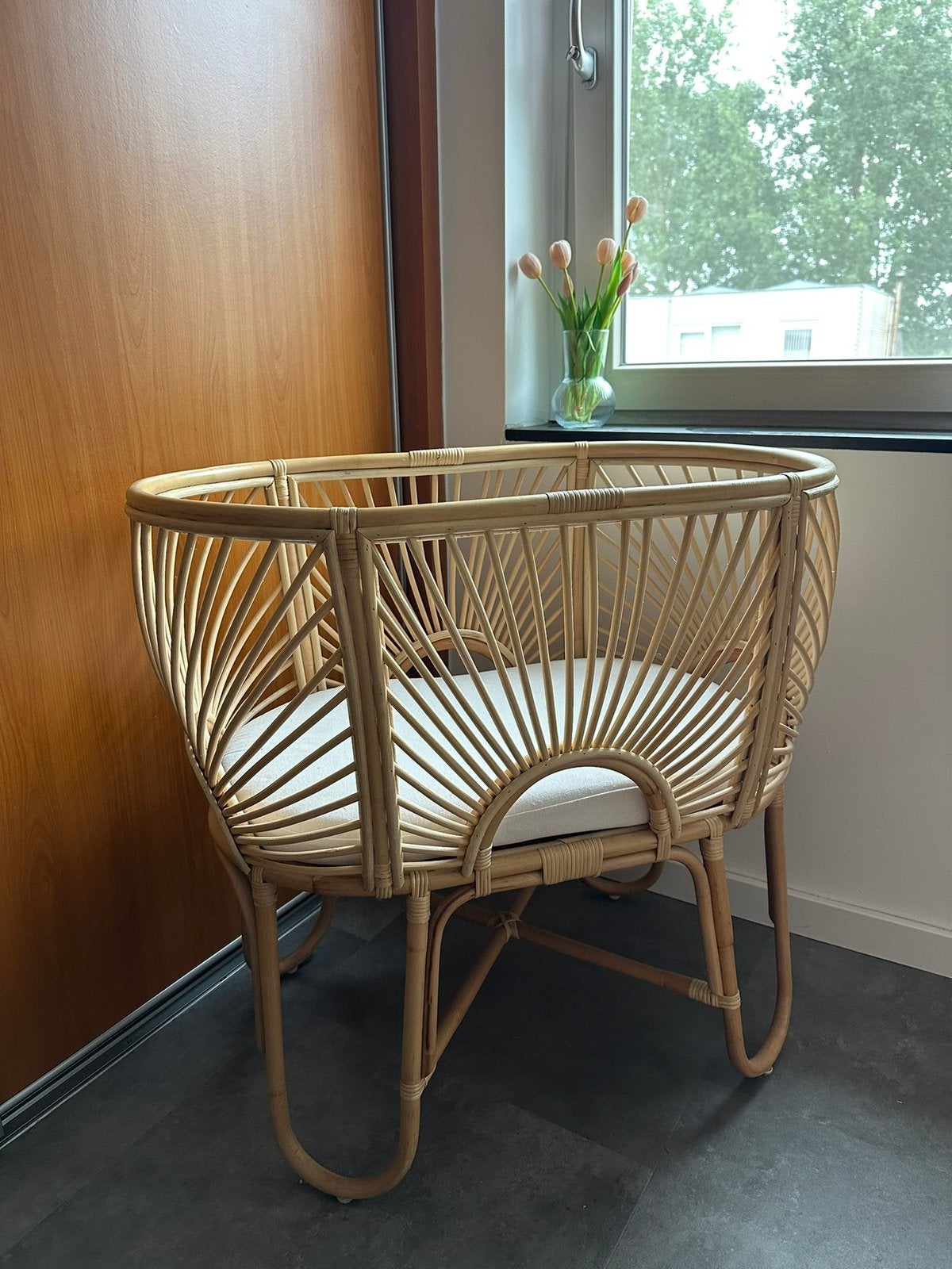 Rotan Baby Wieg, Ophalen, Gebruikt, Wieg