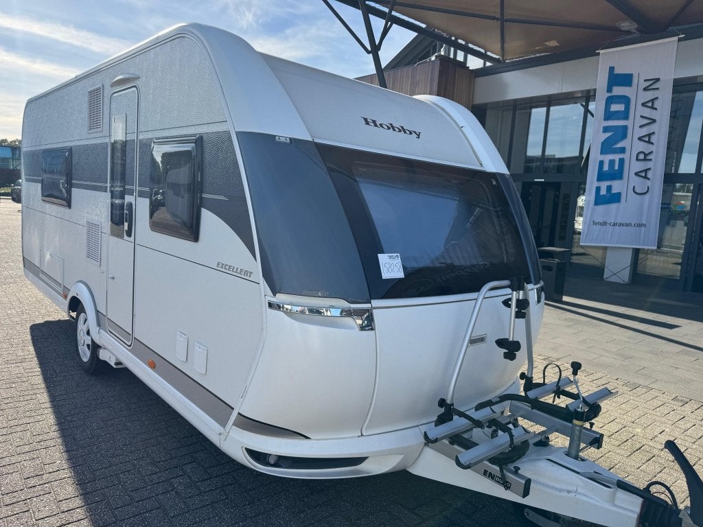 Hobby Excellent 540 WFU 2023 Mover LUIFEL OF TENT, Fietsenrek, Standaardzit, Bedrijf, 6 tot 7 meter