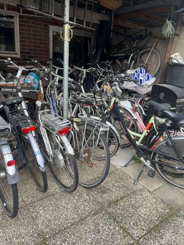 Te koop Partij fietsen 28inch opknappers, Ophalen, Gebruikt, Versnellingen