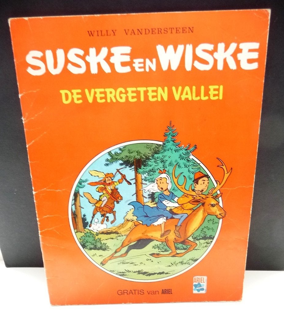 5 reklame strips suske enwiske ariel, presto print ,Efteling, Meerdere stripboeken, Verzenden, Zo goed als nieuw, Willy Vandersteen