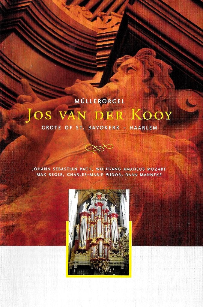 DVD + CD - JOS VAN DER KOOY - MÜLLERORGEL - ST.BAVO HAARLEM, Alle leeftijden, Verzenden, Zo goed als nieuw
