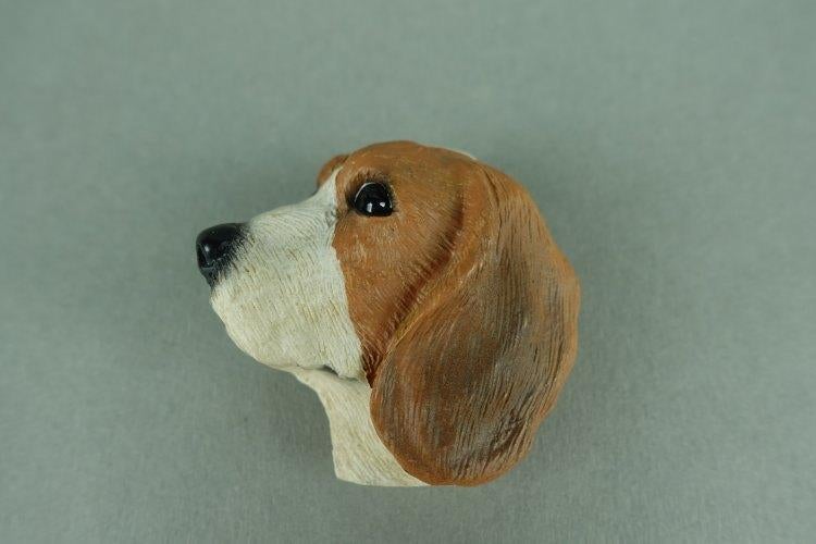 Beagle kopje met magneet, Ophalen of Verzenden, Zo goed als nieuw, Dier