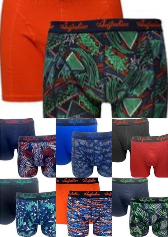 Australian boxershorts - luxury line - 10x 2pack - Maat S, Kleding | Heren, Ondergoed, Verzenden, Overige kleuren, Australian
