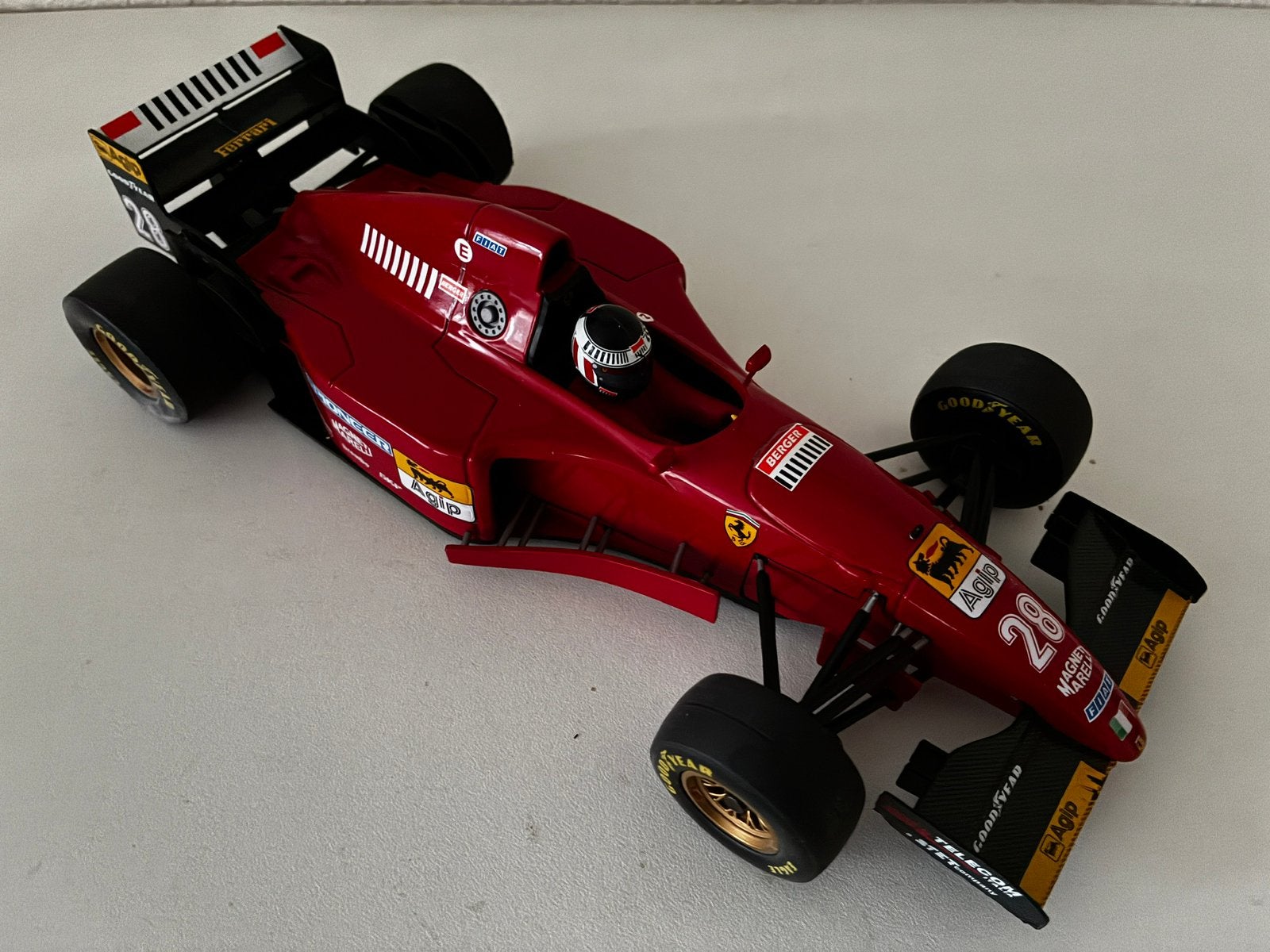 Ferrari F1 412 T2 Berger (Onyx) (1:18), Ophalen, Zo goed als nieuw, Auto, Overige merken